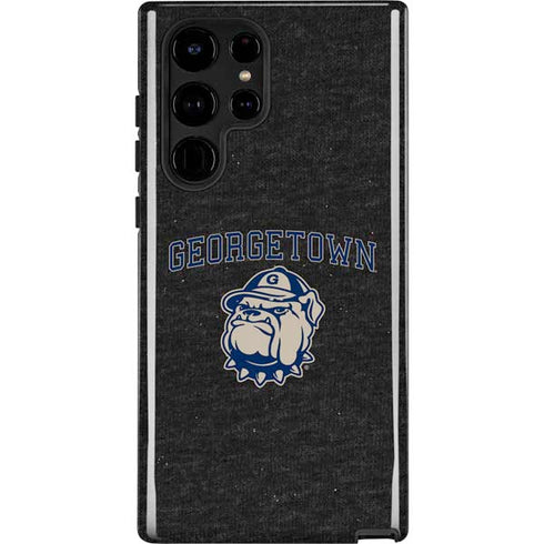 Georgetown University Hoyas Bulldog Galaxy Cases